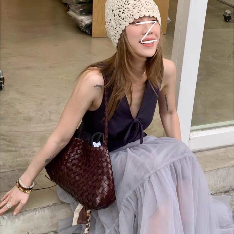 NO MORE Woven Underarm Bag 2026 Spring Women’s Fashion
